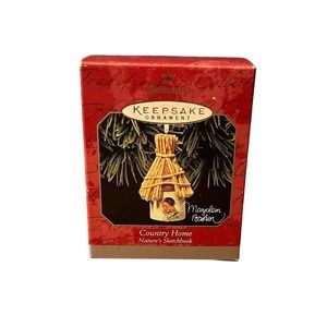 Hallmark Natures Sketchbook By Marjolein Baskin Country Home Christmas Ornament
